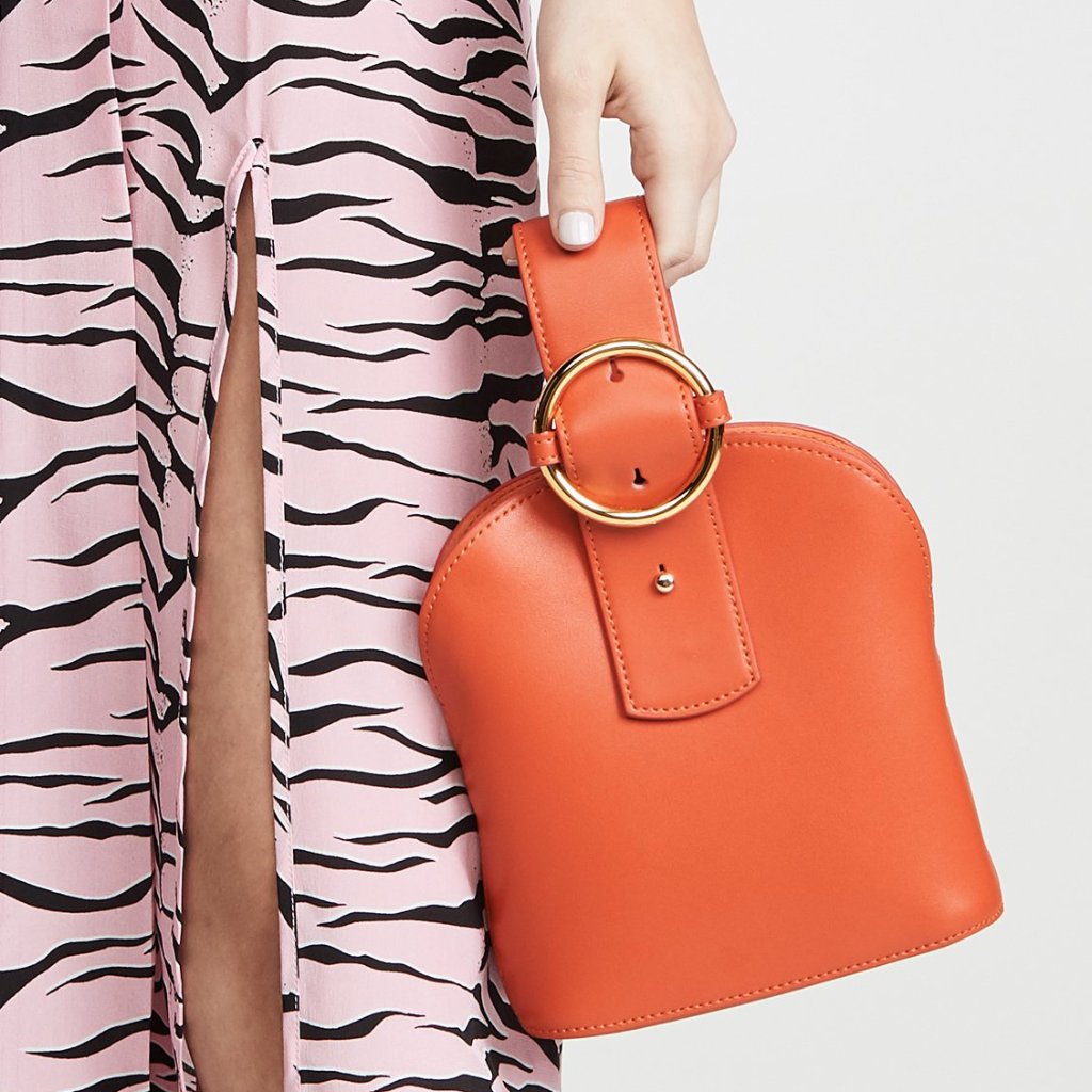 Addicted Bracelet Bag in Orange | Parisa Wang | Featured